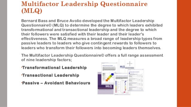 Multifactor Leadership Questionnaire Pdf